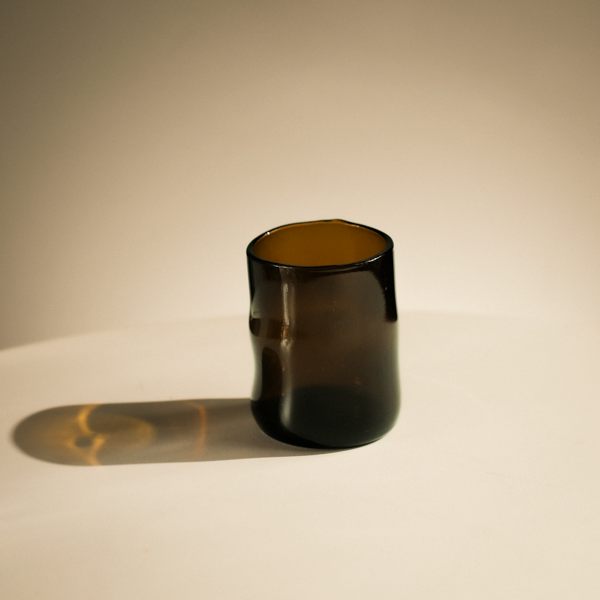 Water Glasses in Deep Amber