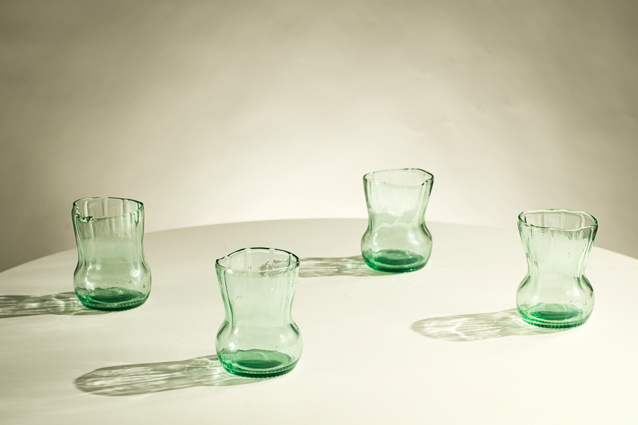Shooter Glass in Aqua